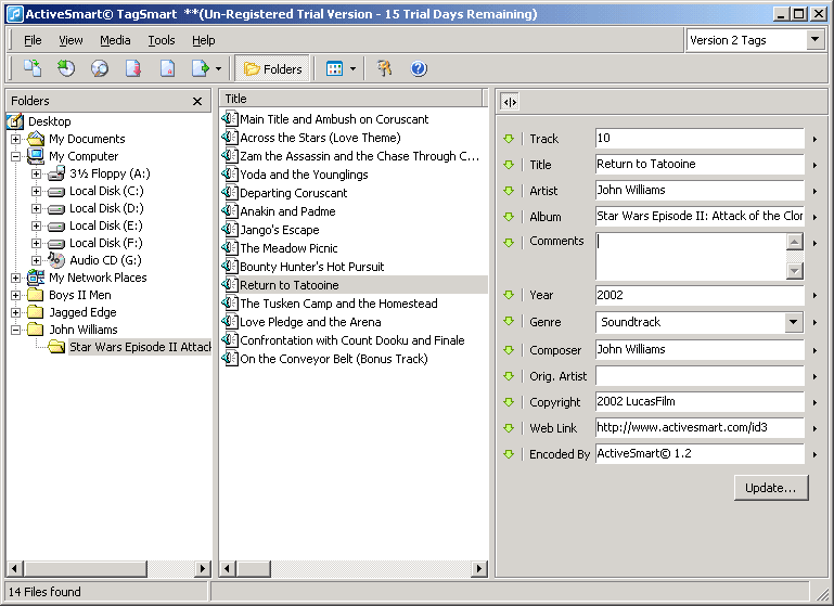 Easy ID3 Editor Screenshot